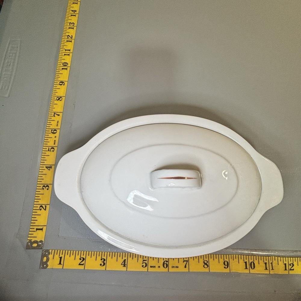 Mini MicroWave Safe Ovenware Casserole Dish w/Lid 1977 Himark Japan Mid Century - Picture 8 of 16